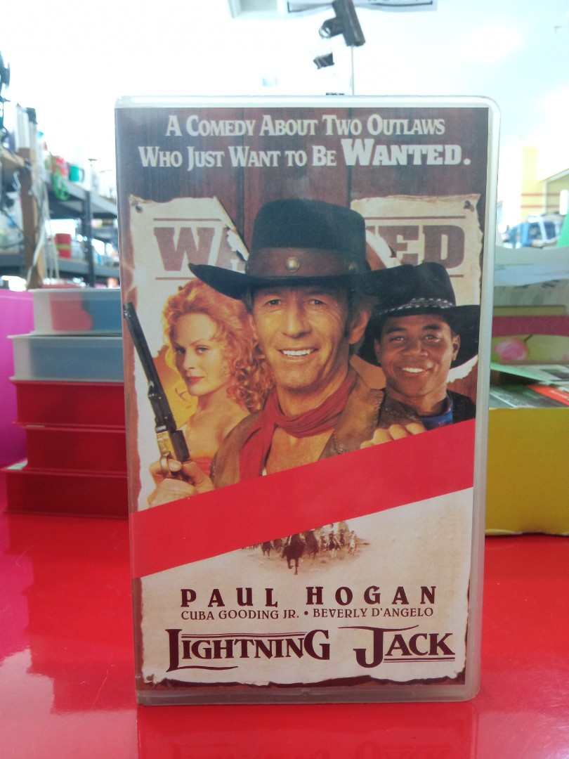 (VHS) Lightning Jack, Hobbies & Toys, Music & Media, CDs & DVDs on