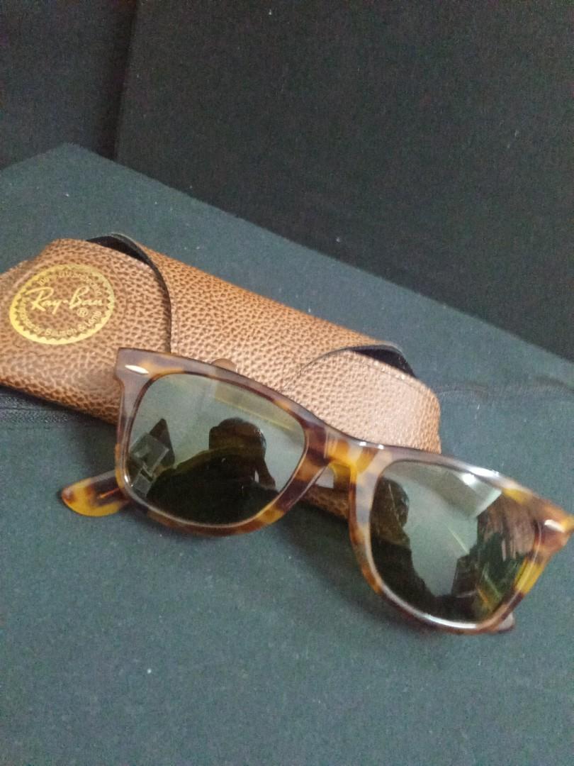 Vintage ray ban wayfarer tortoise shell on sale