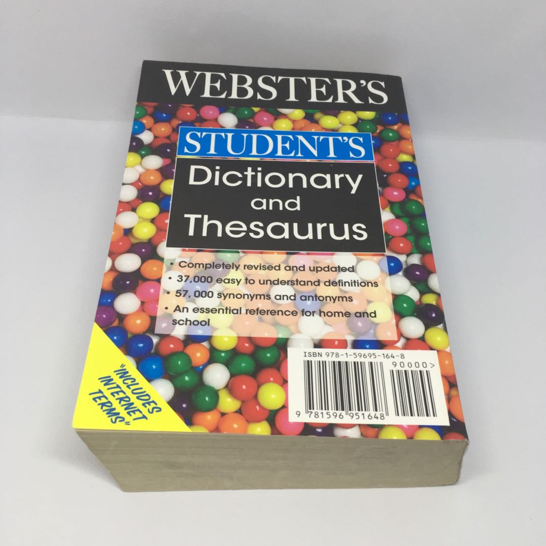 ster’s Students Dictionary And Thesaurus, Hobbies & Toys, Books