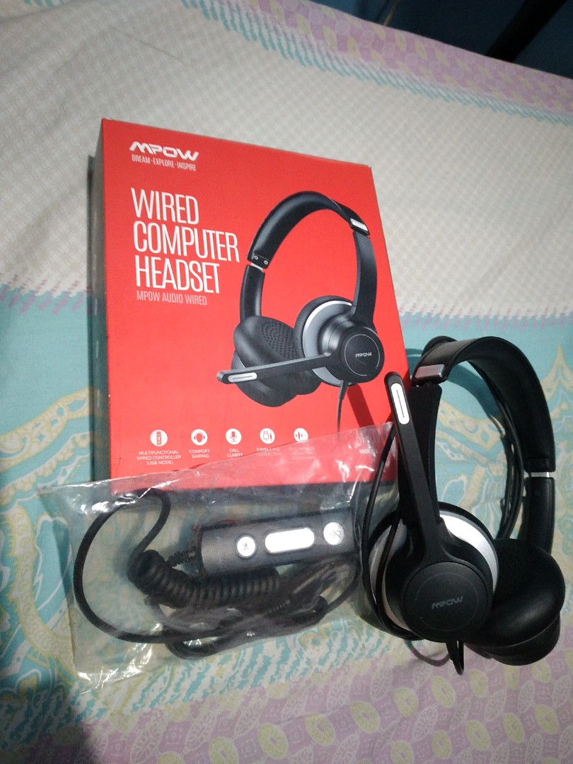 Wired Computer Headset ( MPOW ), Audio 