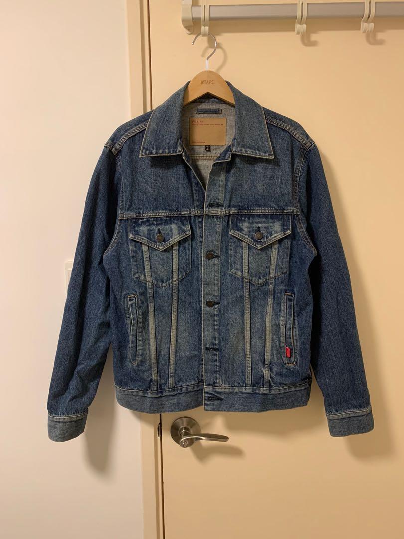 WTAPS Cotton Denim Jacket size L, 男裝, 外套及戶外衣服- Carousell
