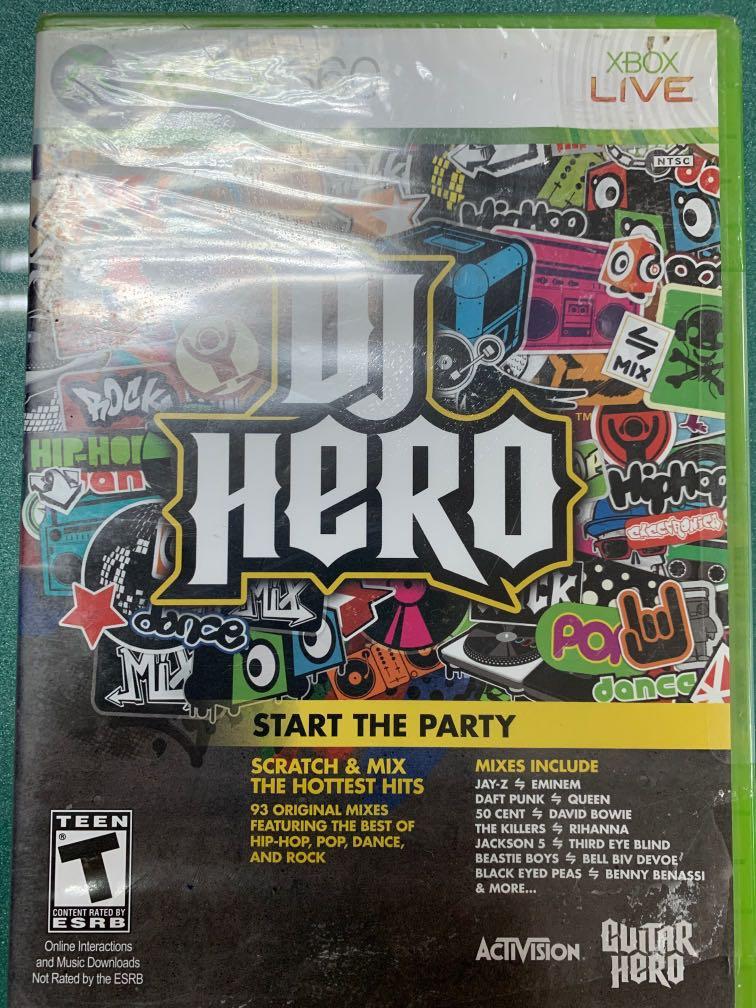 Xbox 360 DJ Hero (Category: Xbox) located in Pasay City. Submitted by ayinong168 (Listing ID 1069792974, Image 1). Description: Item is in excellent condition mint still in plastic pm for inquiries .
