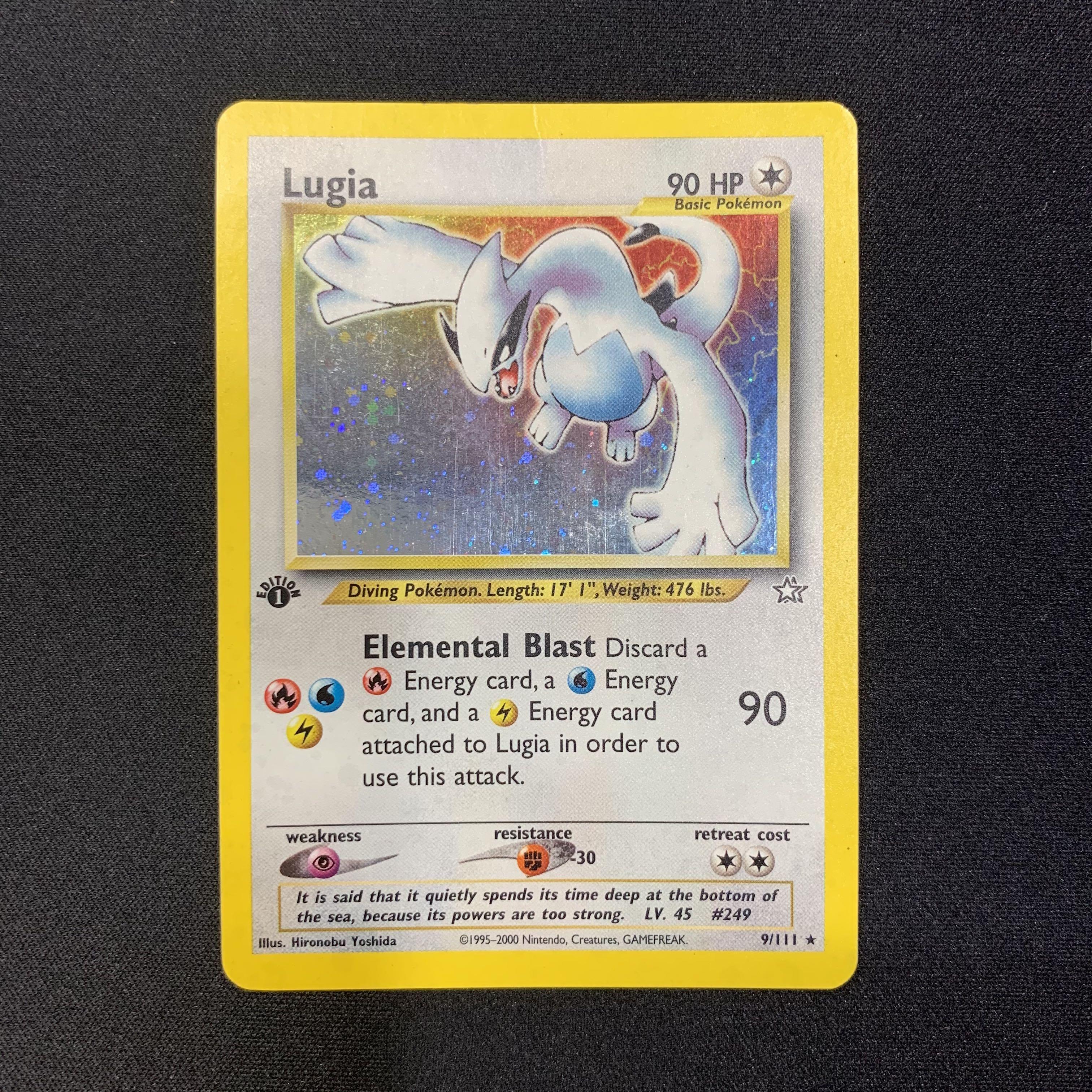 1st Edition Lugia Holo, Hobbies & Toys, Toys & Games on Carousell 1st Edition Lugia Holo, Hobbies & Toys, Toys & Games on Carousell