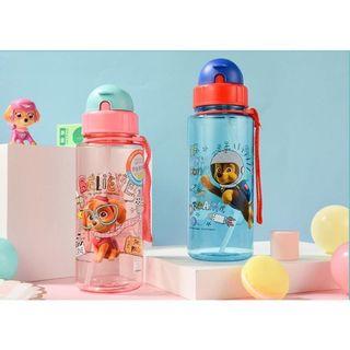 500ml Paw Patrol Water Bottle Straw Drinking for kids/Toddlers