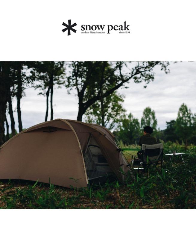 [露營用品] [超輕量ultralight] [新年優惠] [新品] Snow Peak Minute Dome Pro. Air 1 tent + Ground Sheet 登山帳 1件