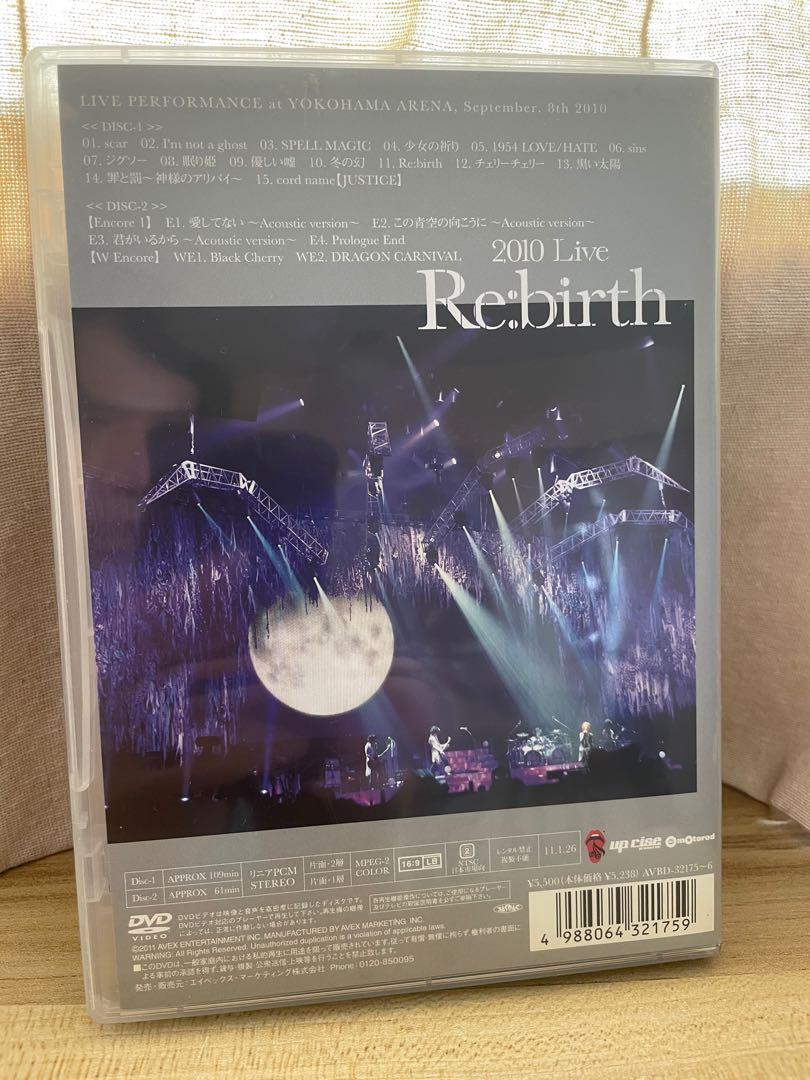 Acid Black Cherry 日版dvd 10 Live Rebirth Yokohama Arena 音樂樂器 配件 Cd S Dvd S Other Media Carousell