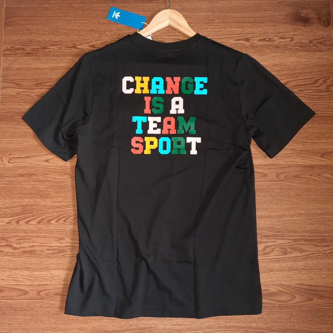Adidas originals change is a team sport 