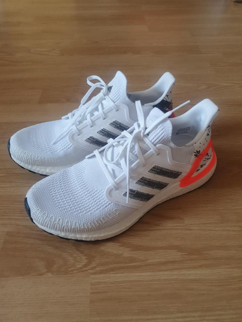 Ultraboost 20 cloud white core black sales