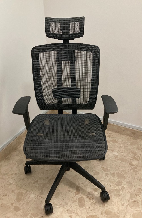 Aeria Highback Full Mesh Ergonomic Office Chair from Benel, Furniture ...