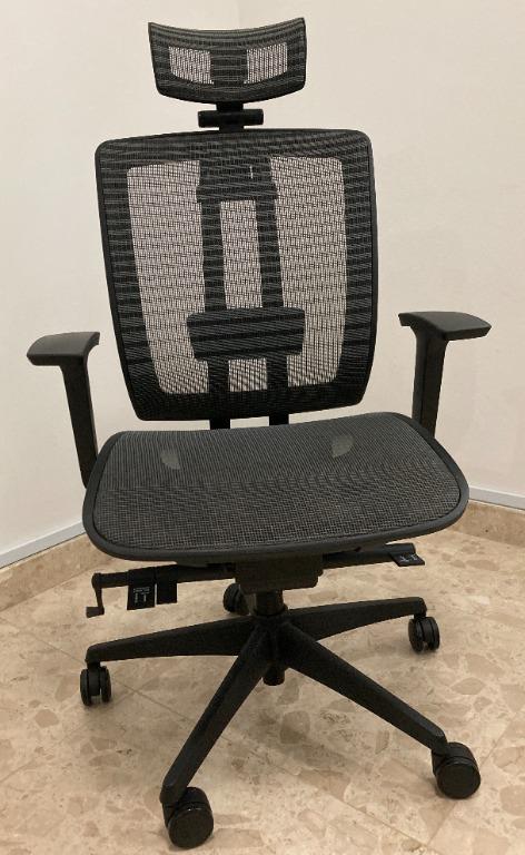 Aeria Highback Full Mesh Ergonomic Office Chair from Benel, Furniture ...