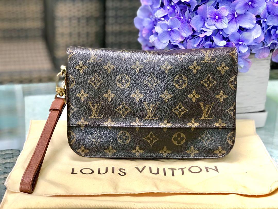 Louis Vuitton Vintage Louis Vuitton Orsay Monogram Canvas Clutch Bag
