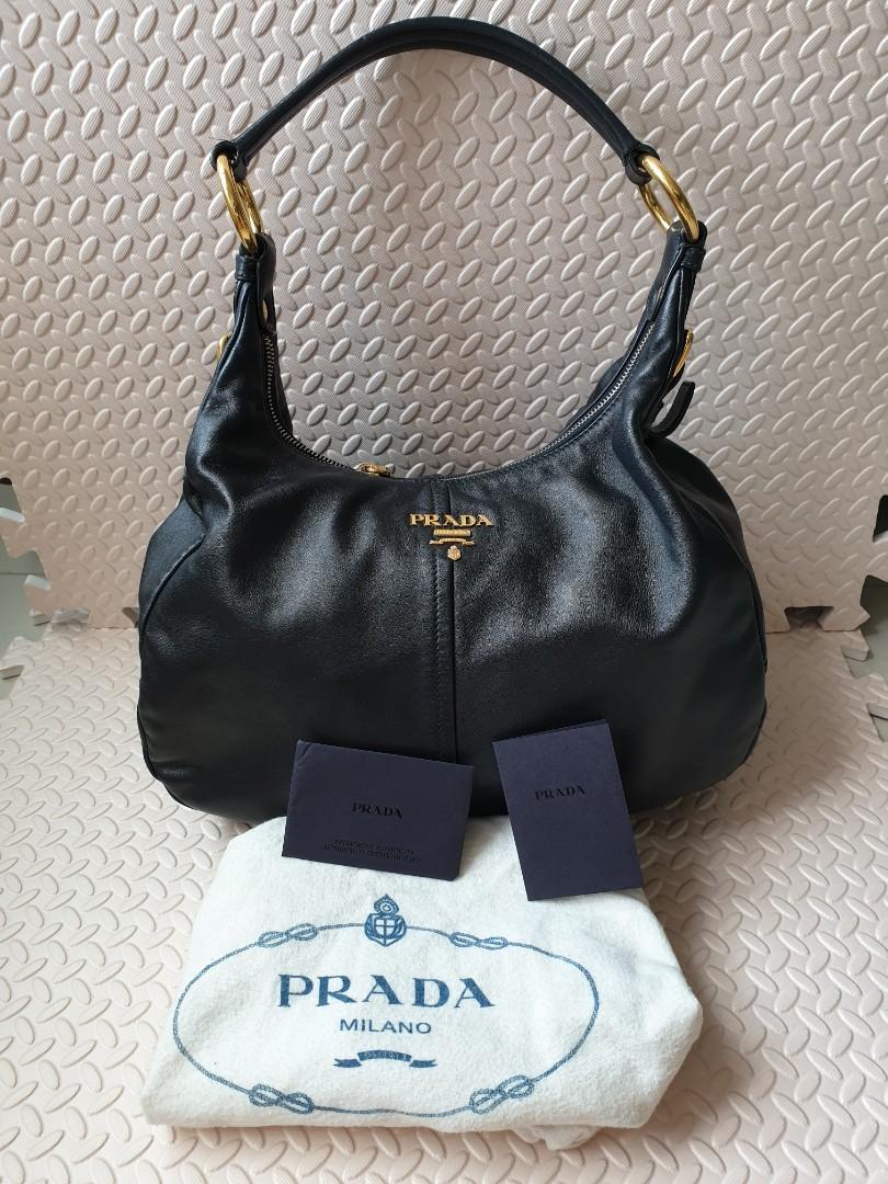 black leather boho bag