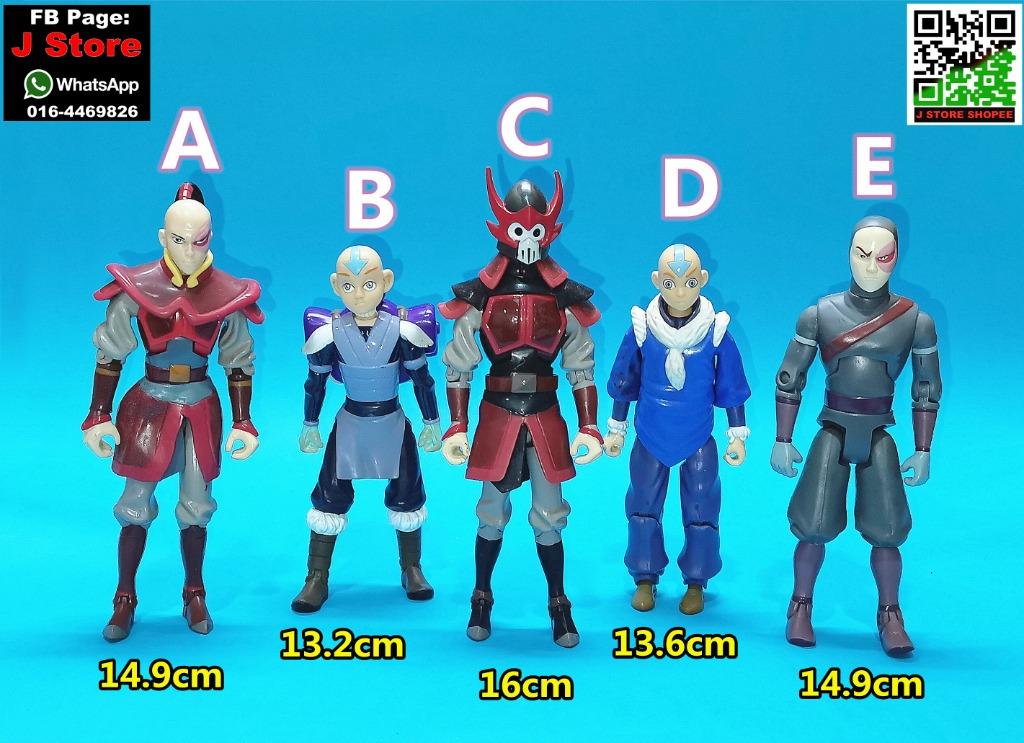 Avatar the last airbender action figures clearance