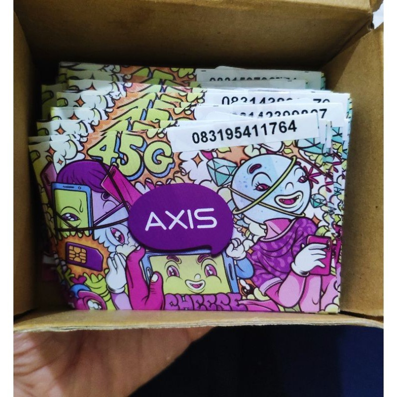 AXIS Telkomsel Simpati XL IM3 Indosat Indonesia Sim Card, Mobile Phones
