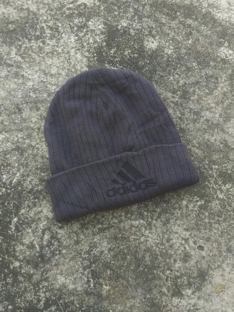 Beanie hat Adidas ( dark grey ), Fesyen 