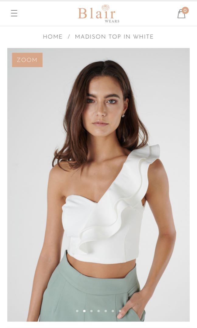 ruffle crop top