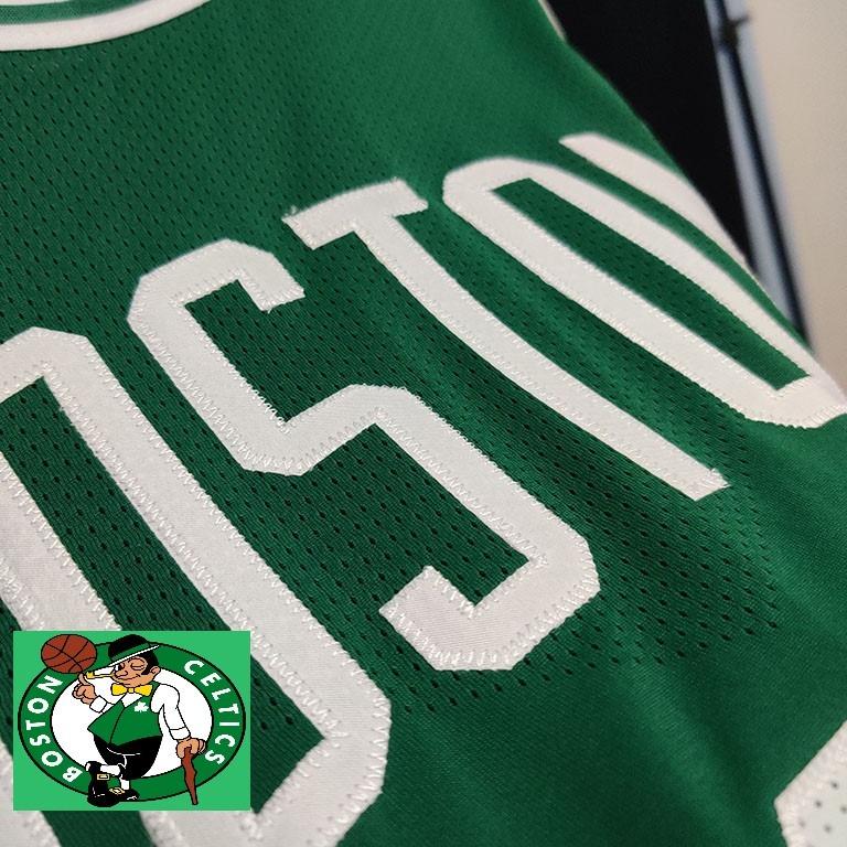 authentic celtics jersey with ge logo