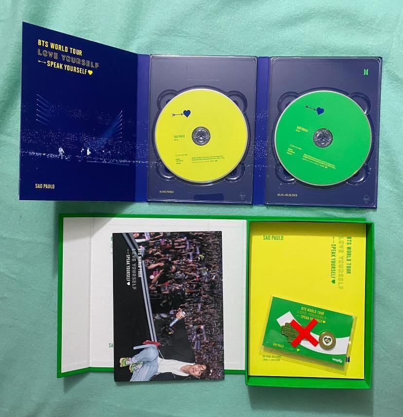 グリーン系世界的に BTS lys サンパウロ DVD K-POP/アジア CDグリーン系-WWW.MARENGOEF.COM