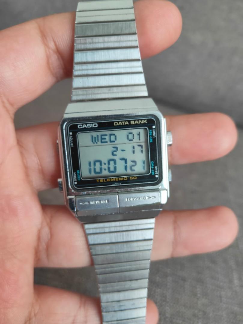 Casio Data Bank DB 500 Men s Fashion Watches Accessories