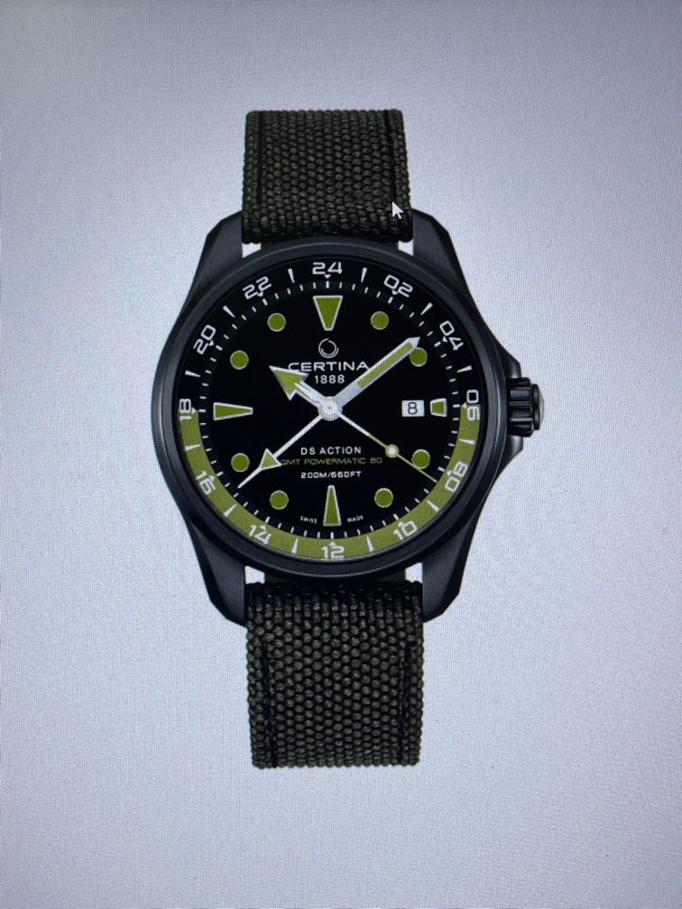 Certina DS action GMT
