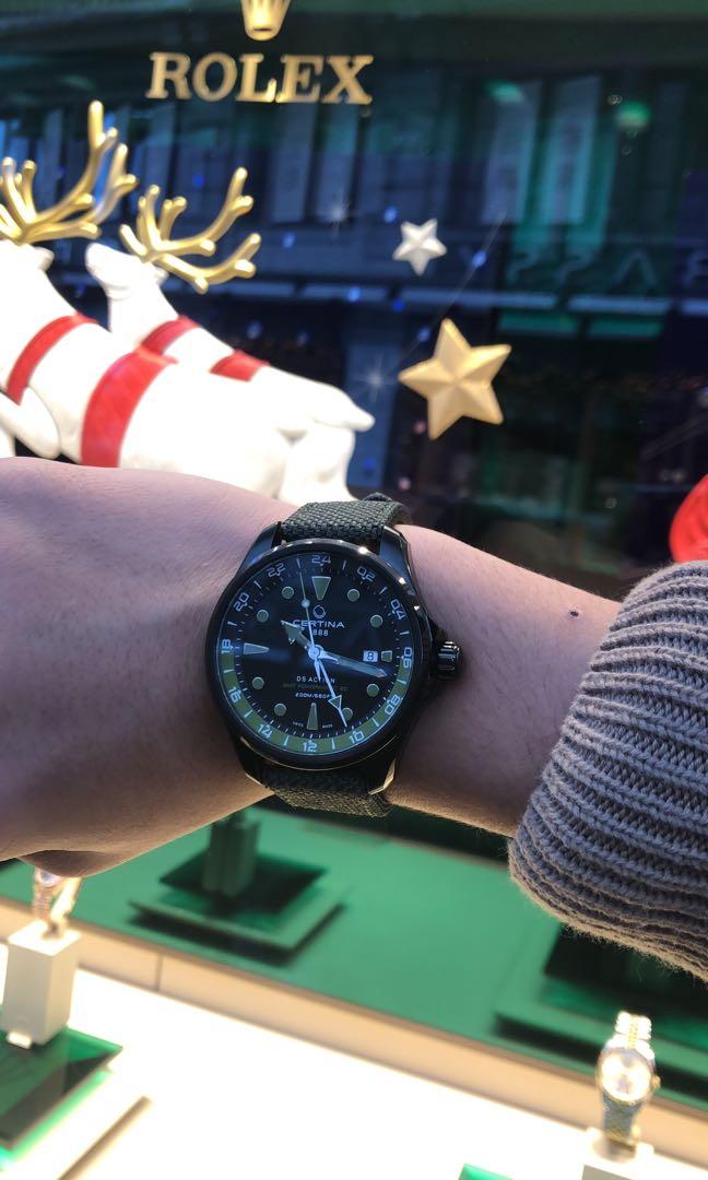 Certina on sale action gmt
