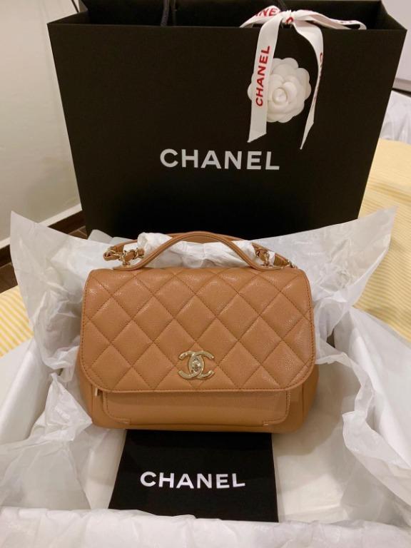 CHANEL BUSINESS AFFINITY CARAMEL 22B, Women's Fashion, Bags & Wallets,  Purses & Pouches on Carousell
