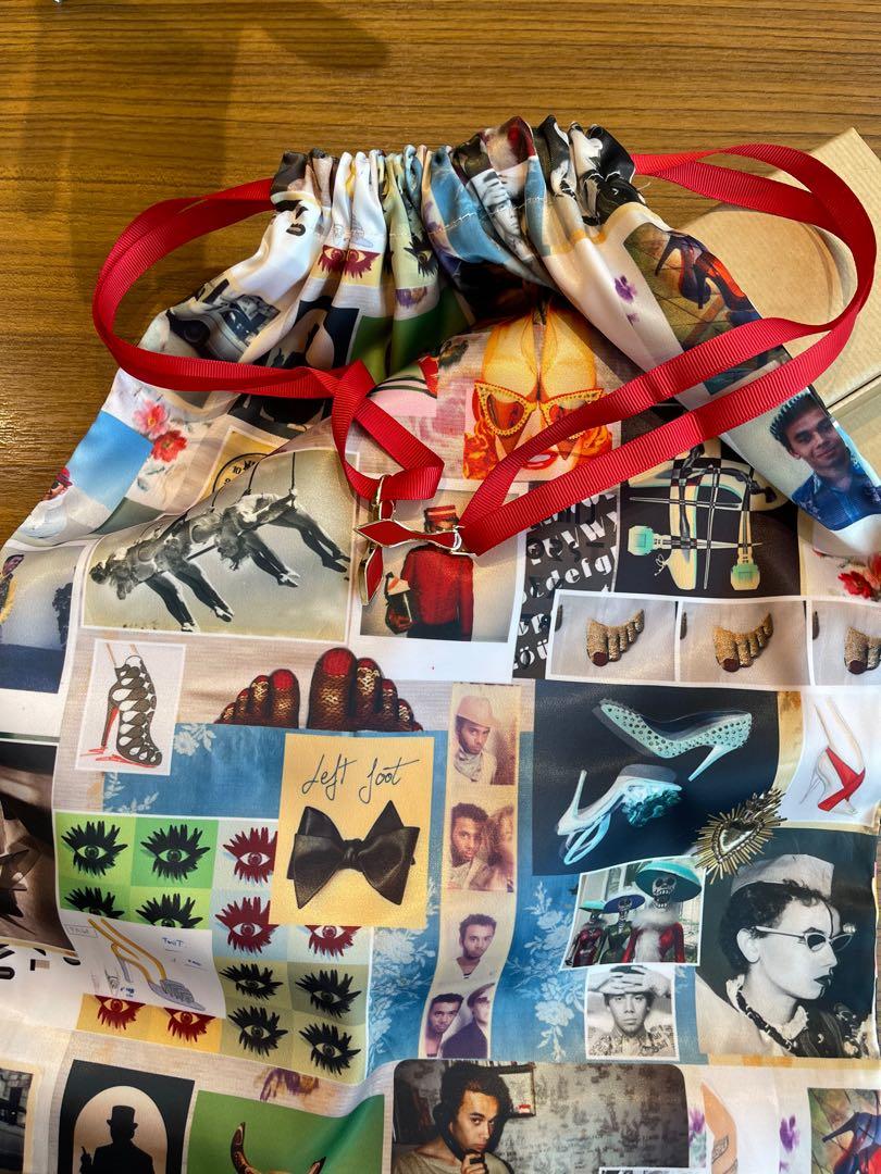Christian Louboutin Collage Dust bag Original New Luxury
