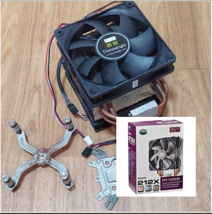 Cooler Master Hyper 212x CPU Cooler with Heatsink & ThermalRight+NB