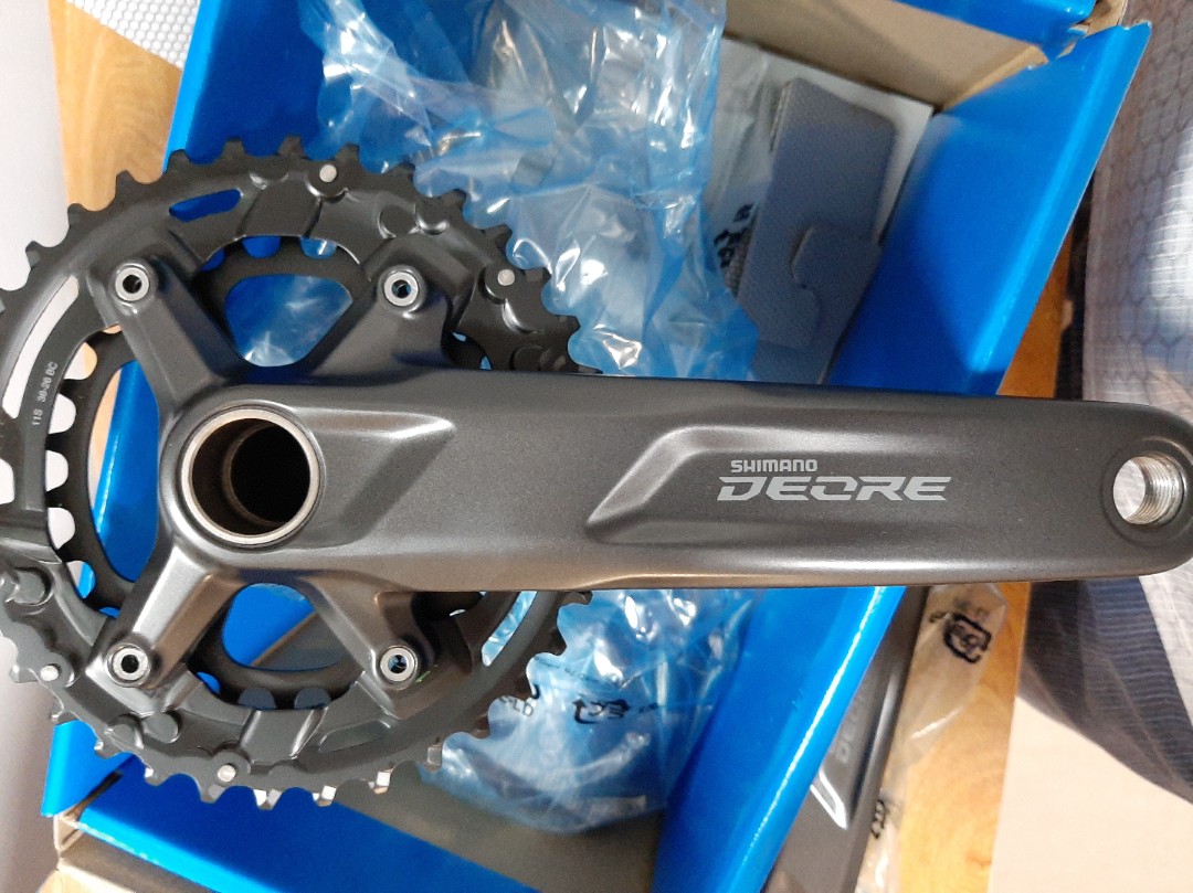 Deore hot sale 2x crankset