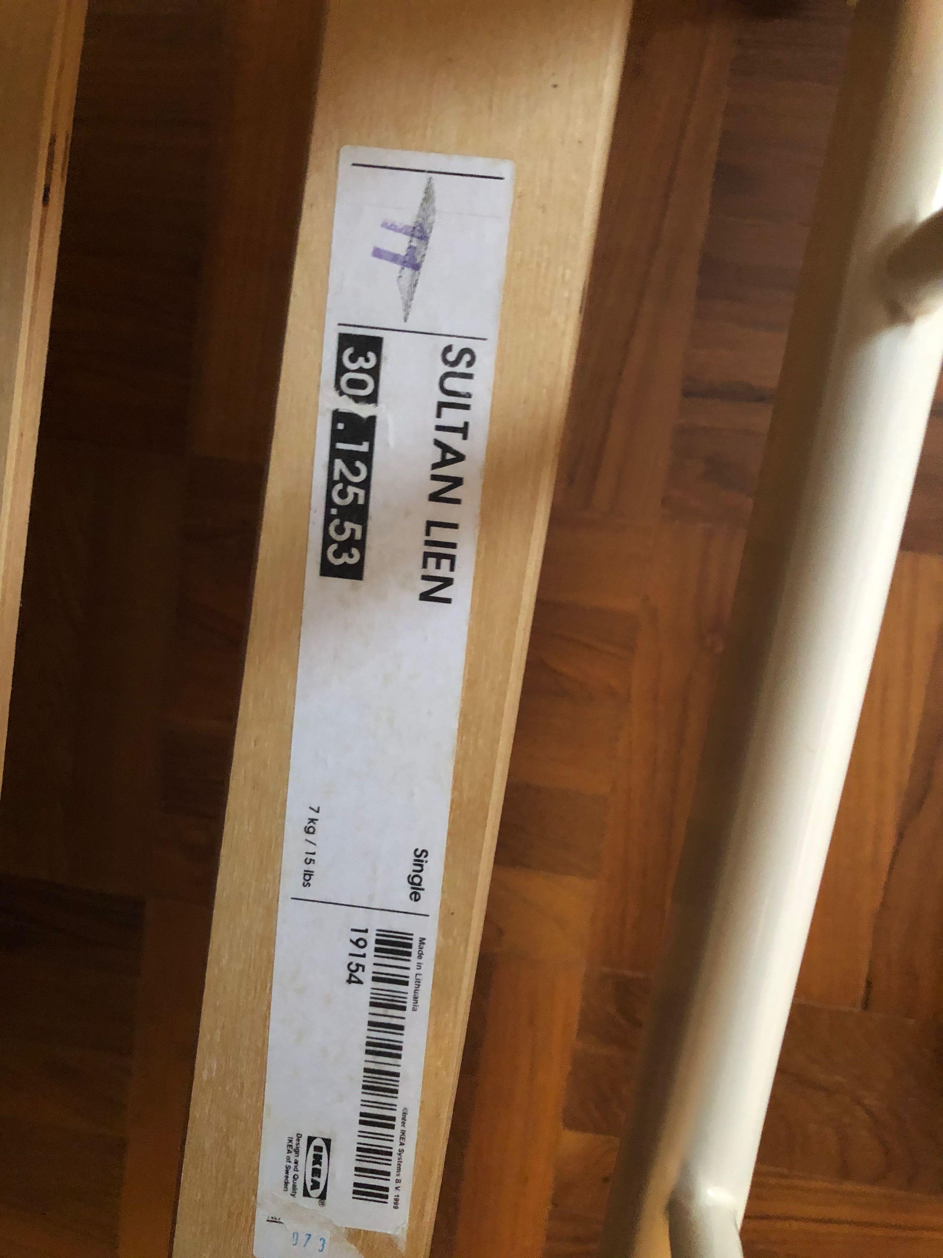 Ikea Tromsnes day bed (discontinued) with slats base, Furniture & Home