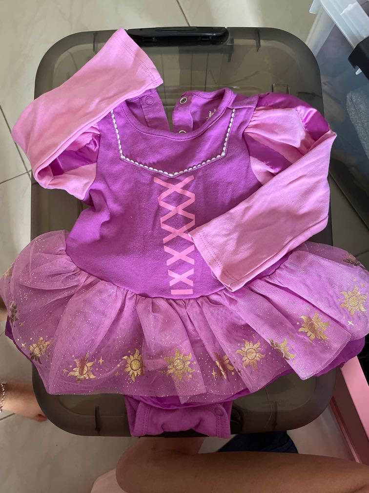 Disney Princess Romper, Babies & Kids, Babies & Kids Fashion on Carousell