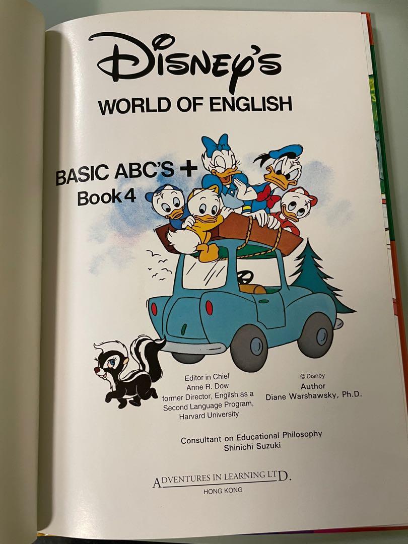 Disney's World of English - Basic ABC's +, 興趣及遊戲, 書本& 文具