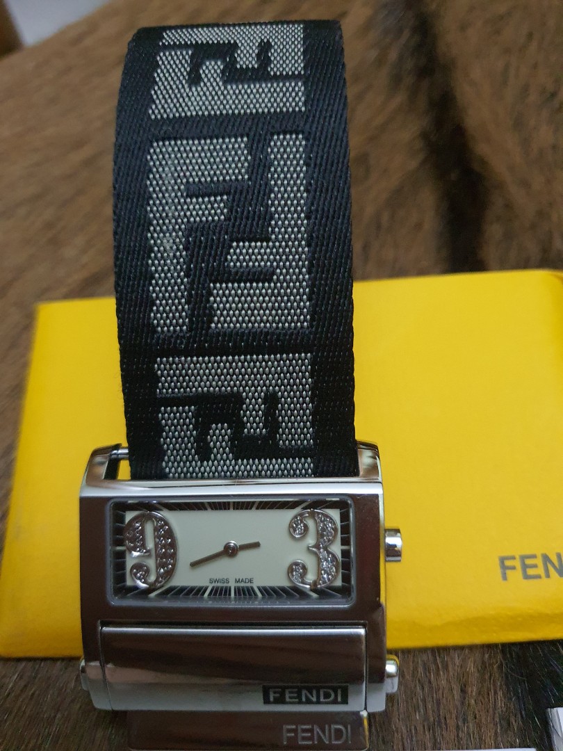 fendi diamond watch