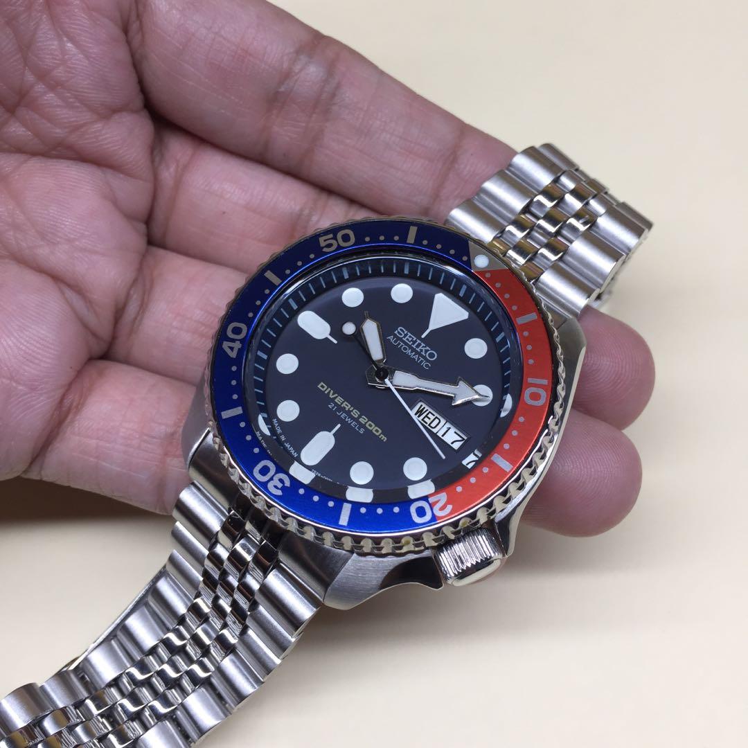For Sale! SKX009J Seiko Diver Automatic 200m 7S26-0020 Pepsi (Made in Japan),  Men's Fashion, Watches & Accessories, Watches on Carousell