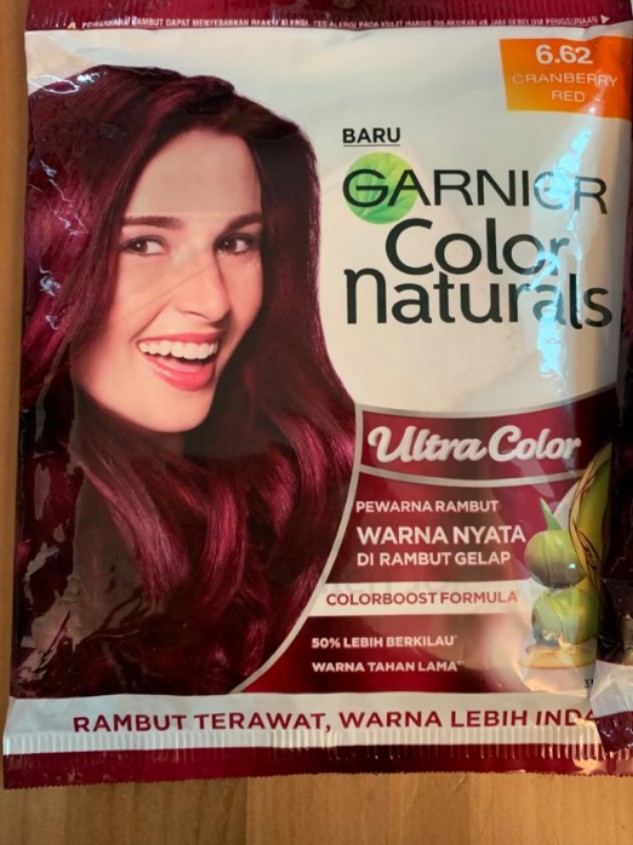 Garnier Hair Dye Ultra Color Color Naturals Cranberry Red Sachet 30 30ml Beauty Personal Care Hair On Carousell