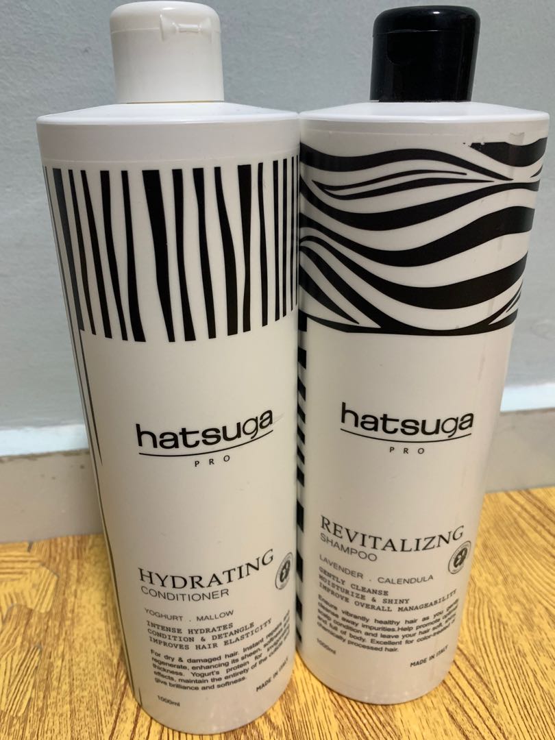 Hatsuga Shampoo & Conditioner, Beauty & Personal Care, Hair on Carousell