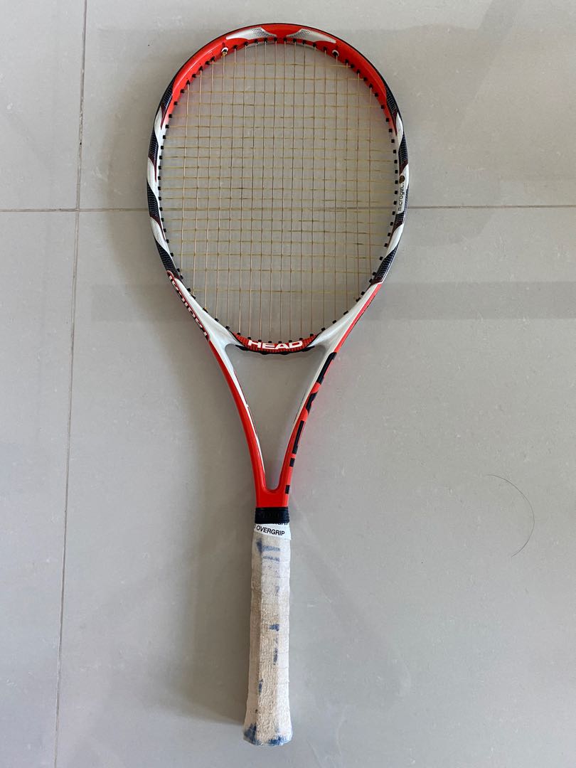 Radical Used Racket Head mp radical tennis racket, Sports Equipment, Sports & Games, Racket ...