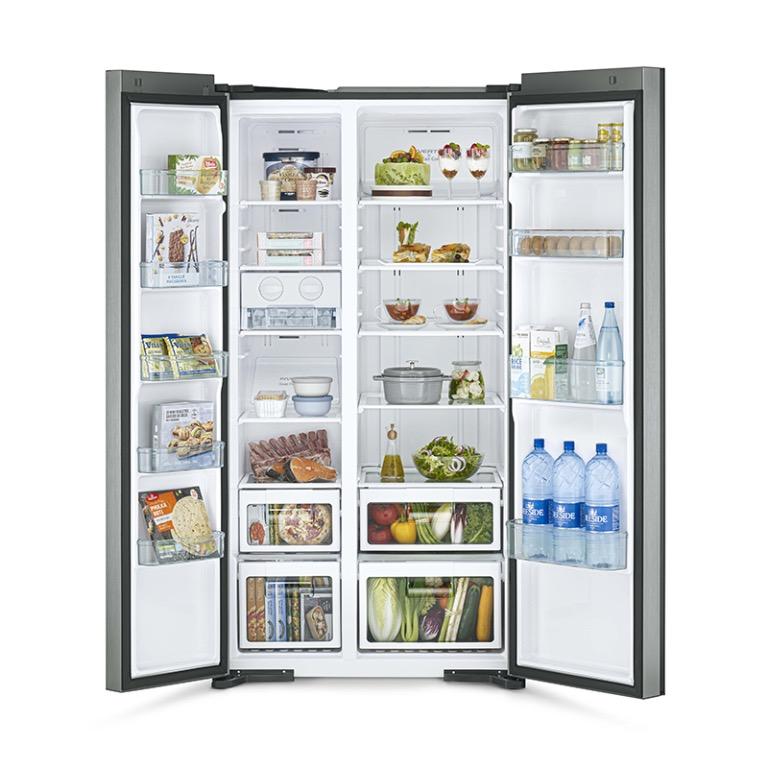 Hitachi RS700PMS0 Side by Side Inverter Fridge, TV & Home Appliances, Kitchen Appliances