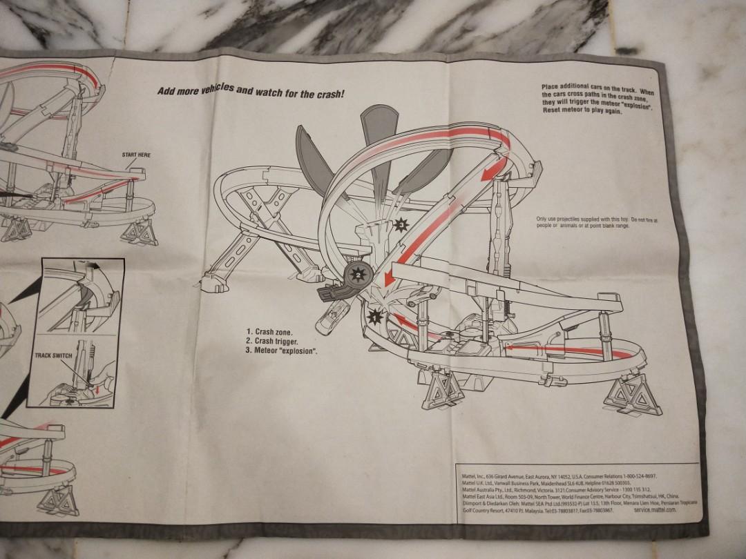 Hot Wheels Drop Force Track Set, Hobbies & Toys, Toys & Games on Carousell