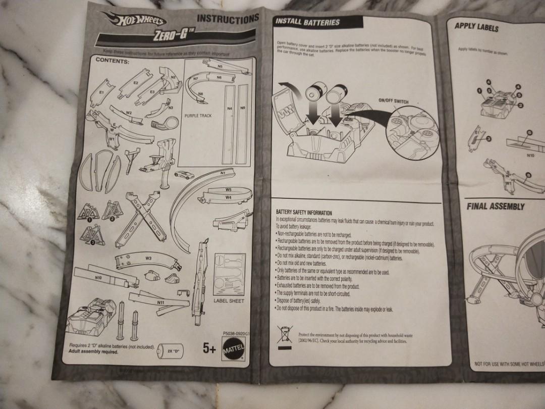 Hot Wheels Drop Force Track Set, Hobbies & Toys, Toys & Games on Carousell