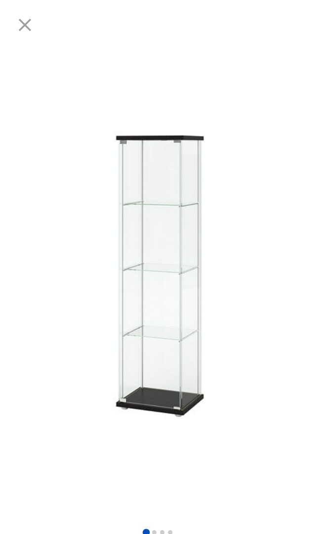IKEA DETOLF GLASS CABINET Furniture Home Living Furniture