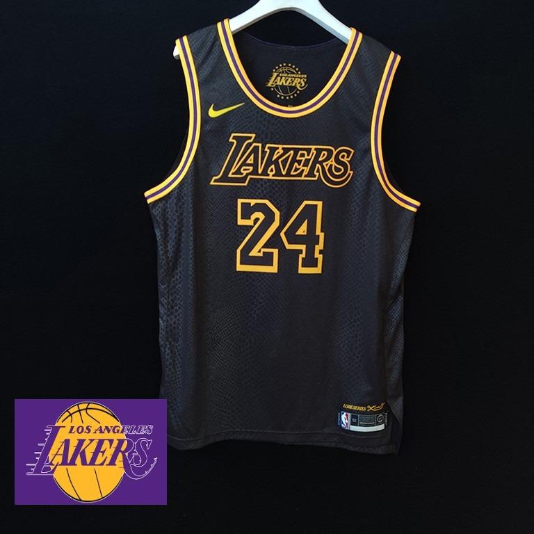 Lakers jersey black mamba sale