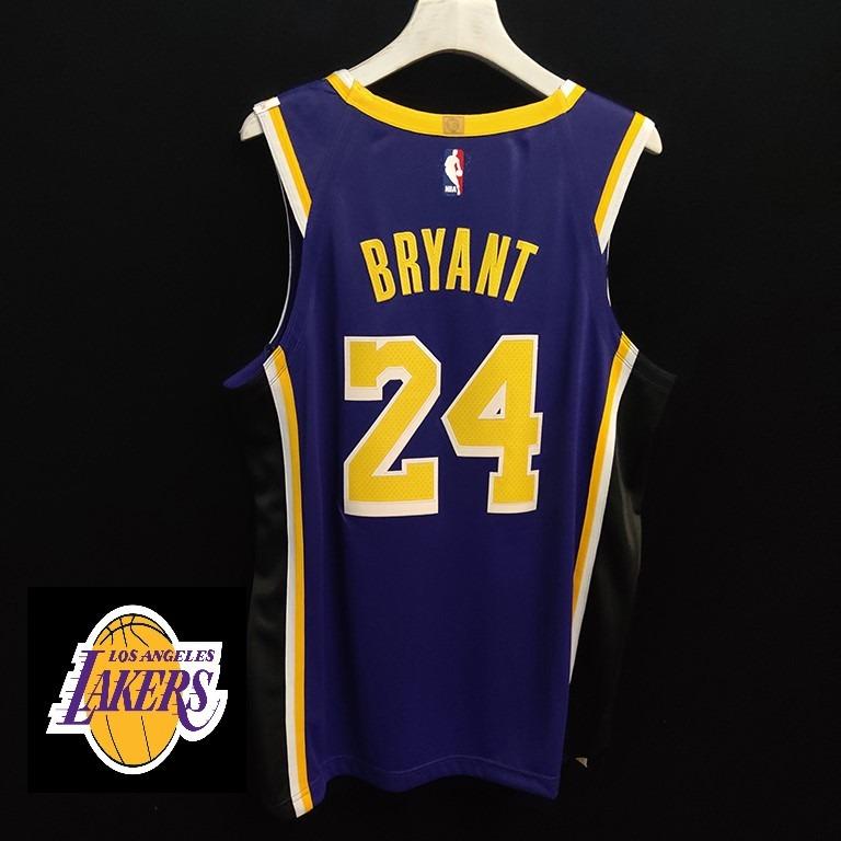 LA Lakers Kobe Bryant statement edition authentic NBA jersey