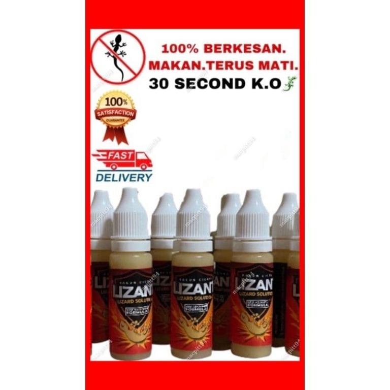 Lizant Racun Cicak 100 Cicak Mati Set 2 Botol Home Furniture Others On Carousell