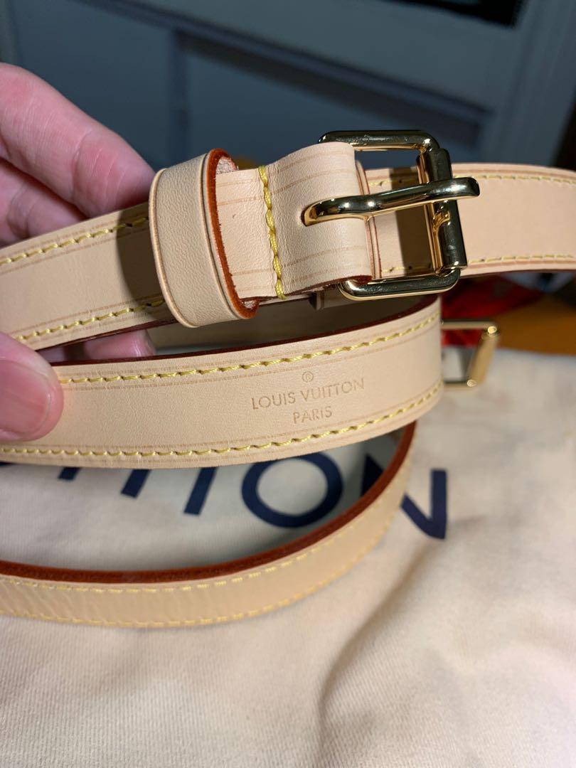 Louis Vuitton Vachetta Adjustable Retiro Shoulder Strap VVN