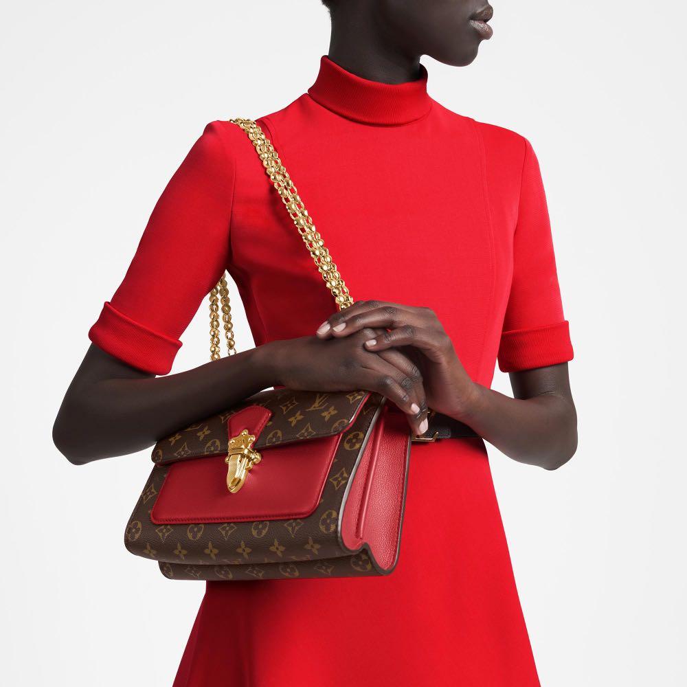 Louis Vuitton, Bags, Louis Vuitton Monogram Victoire Cherry Chain  Shoulder Bag