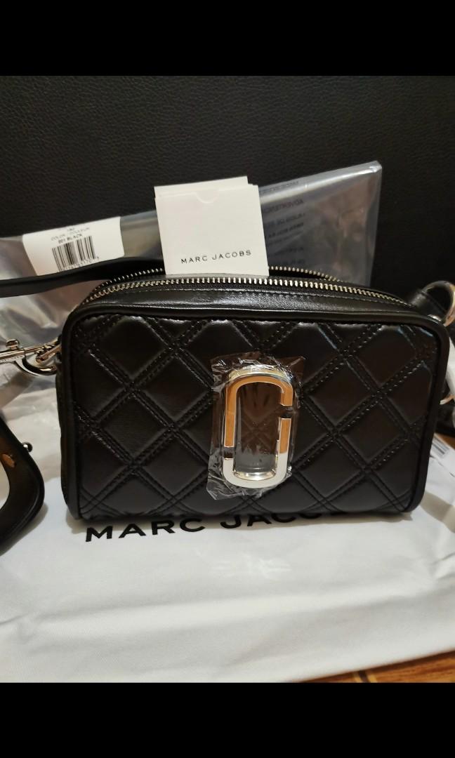 Marc Jacobs The Quilted Softshot 21 Black leather bag - Vietrendy