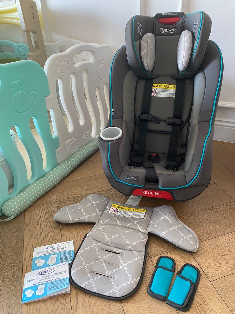 Mint May 16 Graco Size4me 65 Convertible Car Seat Babies Kids Going Out Car Seats On Carousell