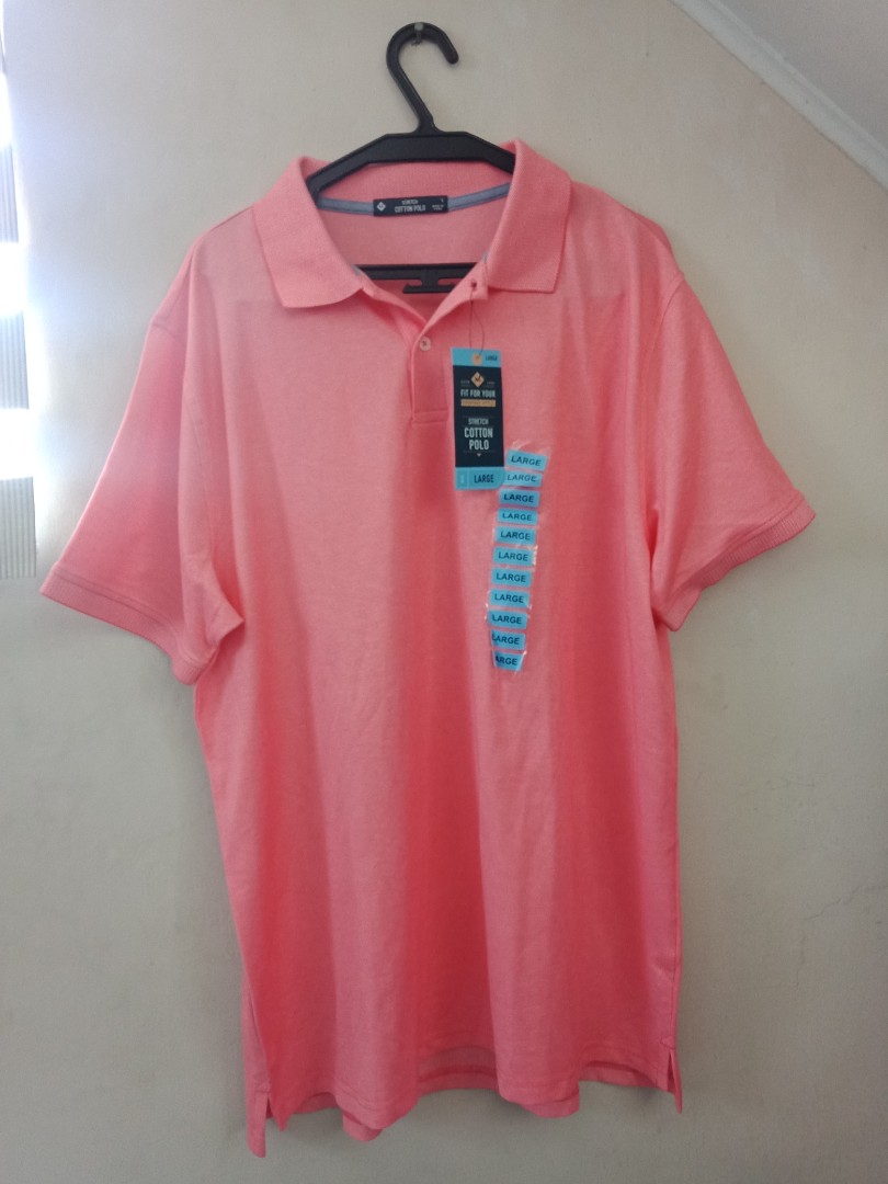 members mark stretch cotton polo 