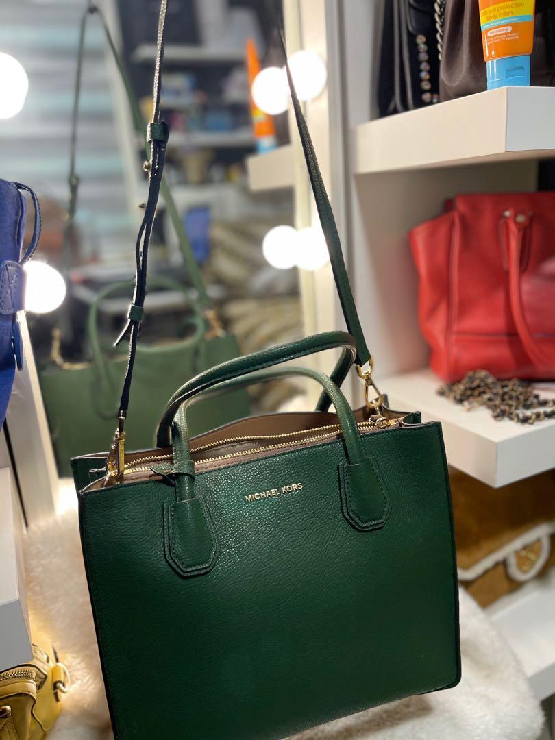 Michael kors clearance mercer racing green